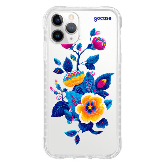 Capinha para celular  Jardim Bordado