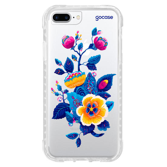 Capinha para celular  Jardim Bordado