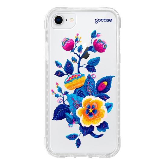 Capinha para celular  Jardim Bordado