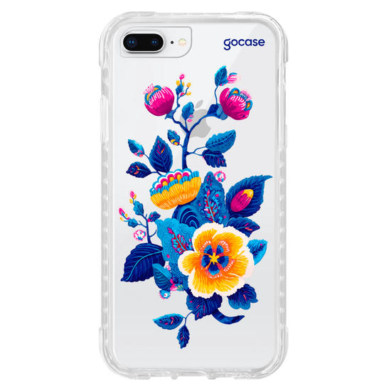 Capinha para celular  Jardim Bordado