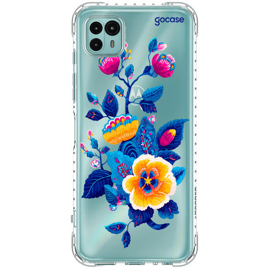 Capinha para celular  Jardim Bordado