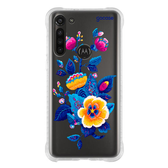 Capinha para celular  Jardim Bordado