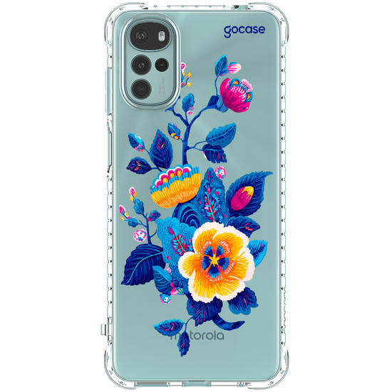 Capinha para celular  Jardim Bordado
