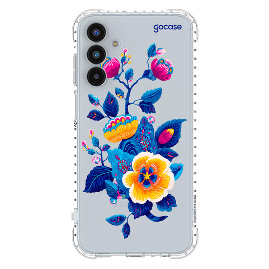 Capinha para celular  Jardim Bordado