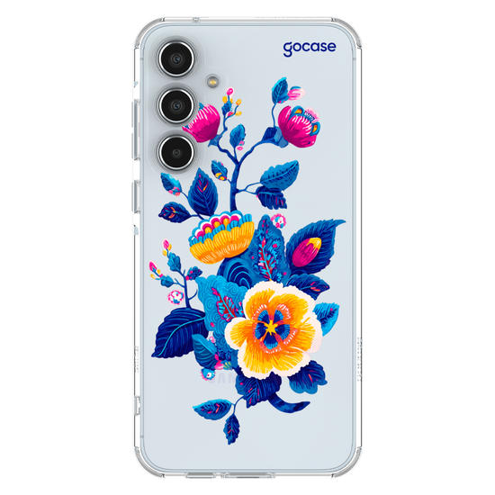 Capinha para celular  Jardim Bordado