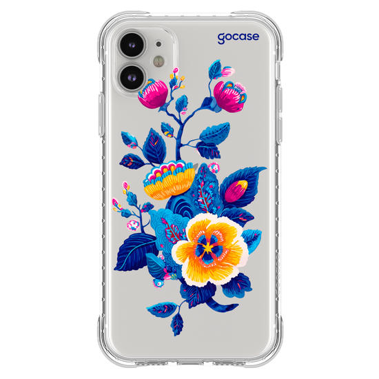 Capinha para celular  Jardim Bordado