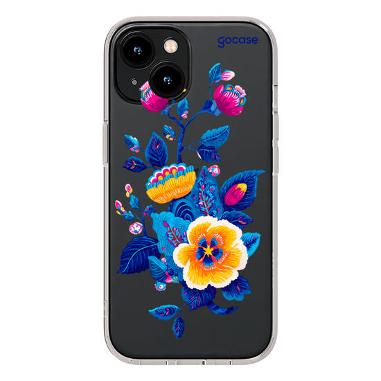 Capinha para celular  Jardim Bordado