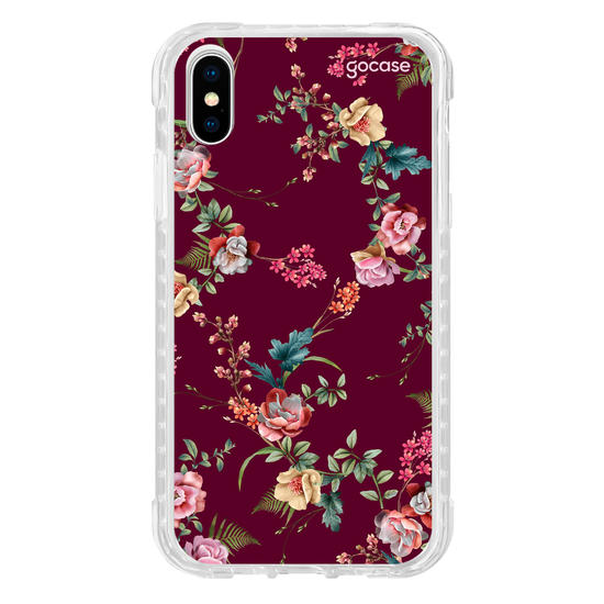 Capinha para celular  Jardim Bordô