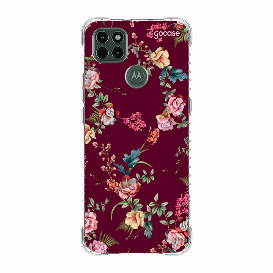Capinha para celular  Jardim Bordô