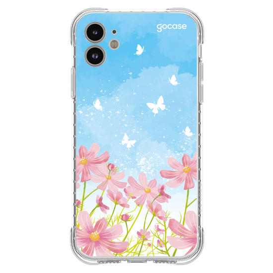 Capinha para celular  Jardim de Borboletas