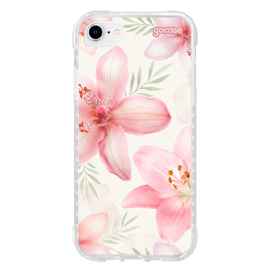 Capinha para celular  Jardim de Hibisco