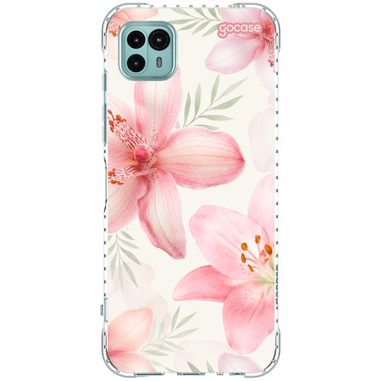 Capinha para celular  Jardim de Hibisco