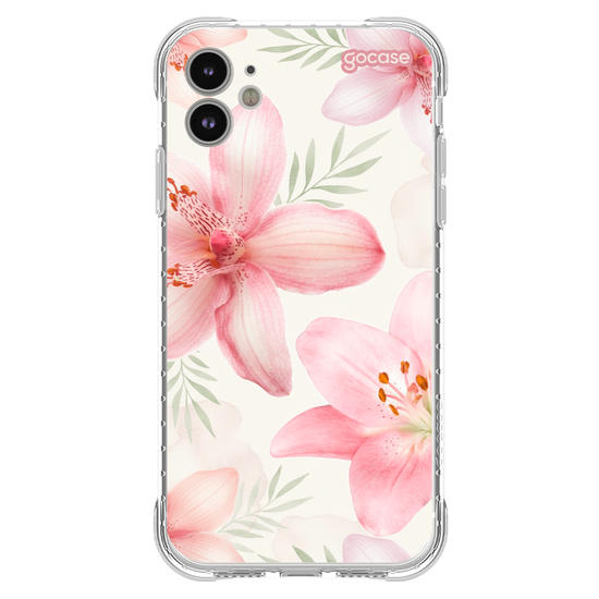 Capinha para celular  Jardim de Hibisco