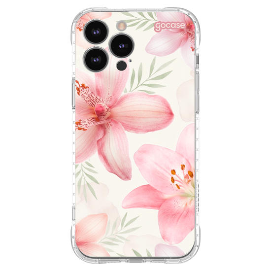 Capinha para celular  Jardim de Hibisco