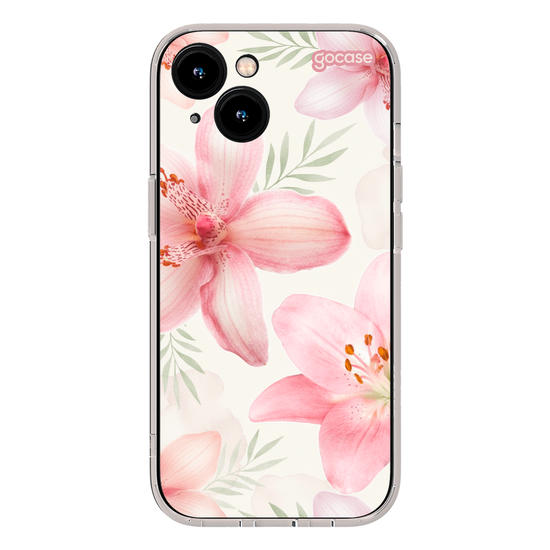 Capinha para celular  Jardim de Hibisco