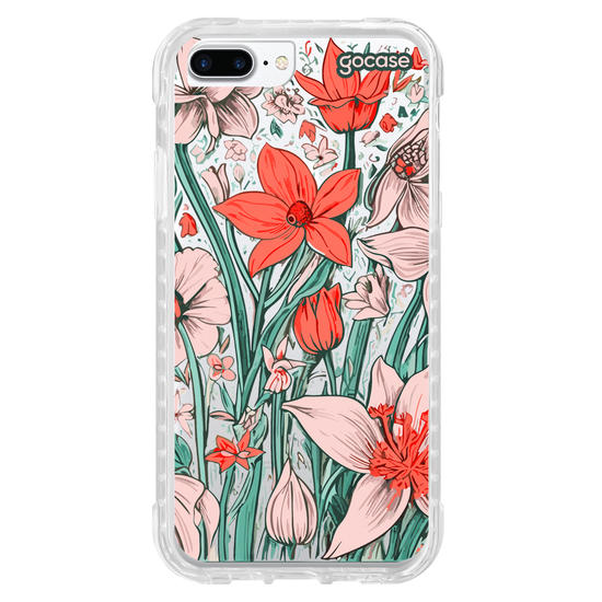 Capinha para celular Jardim de Orquídeas