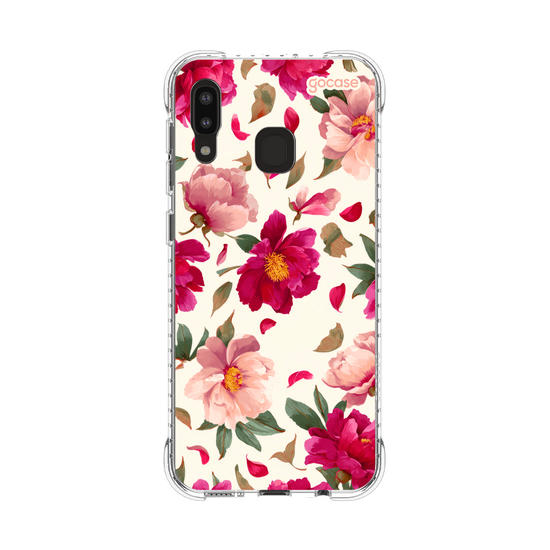 Capinha para celular  Jardim de Peônias