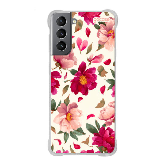 Capinha para celular  Jardim de Peônias