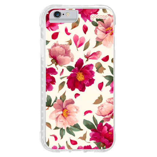 Capinha para celular  Jardim de Peônias