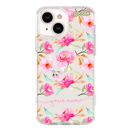Watercolor Rose Garden Phone Case