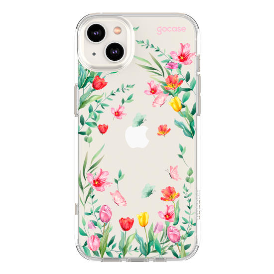 Capinha para celular  Jardim de Tulipas