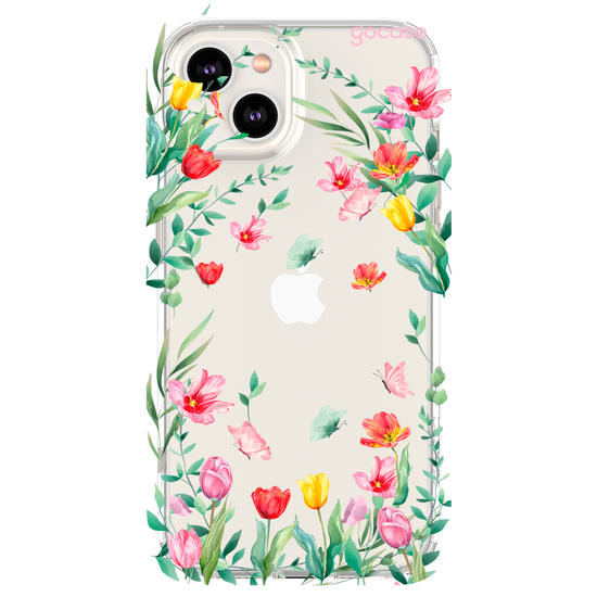 Capinha para celular  Jardim de Tulipas