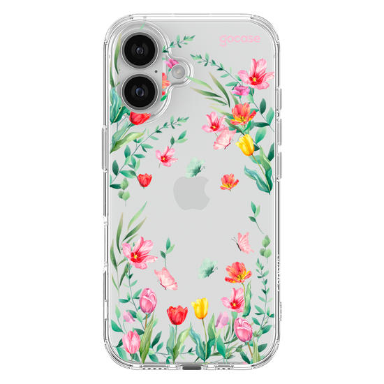 Capinha para celular  Jardim de Tulipas