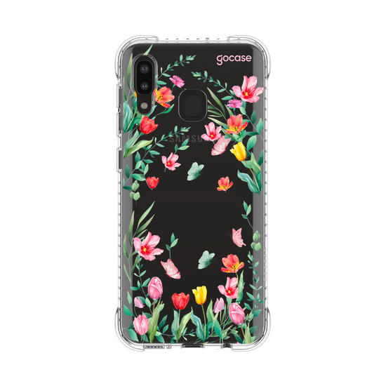 Capinha para celular  Jardim de Tulipas