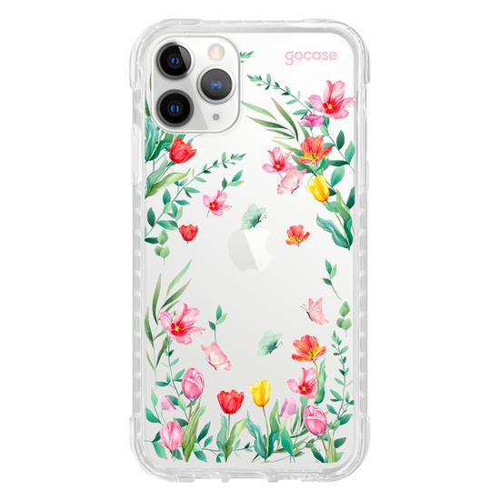 Capinha para celular  Jardim de Tulipas
