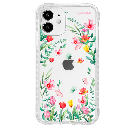 Capinha para celular  Jardim de Tulipas