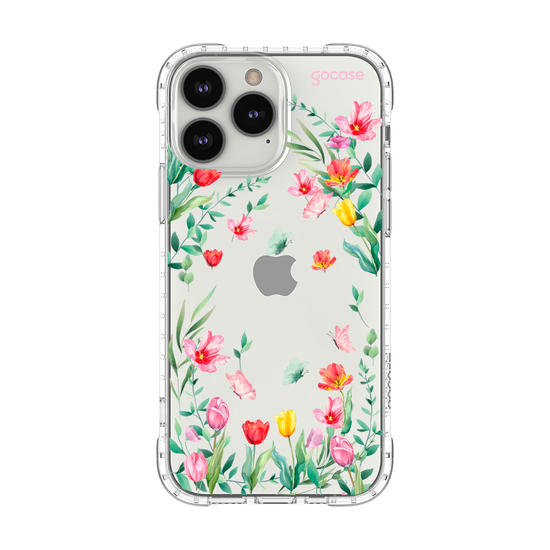 Capinha para celular  Jardim de Tulipas