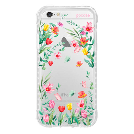 Capinha para celular  Jardim de Tulipas