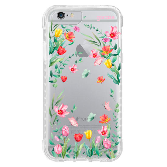 Capinha para celular  Jardim de Tulipas