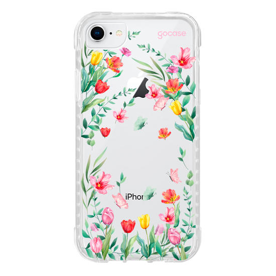 Capinha para celular  Jardim de Tulipas