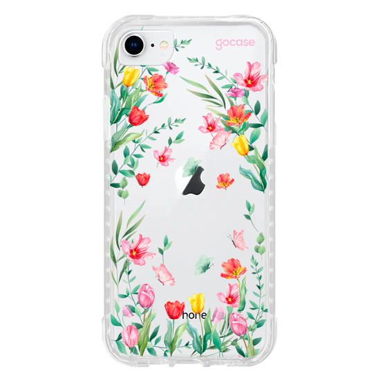 Capinha para celular  Jardim de Tulipas