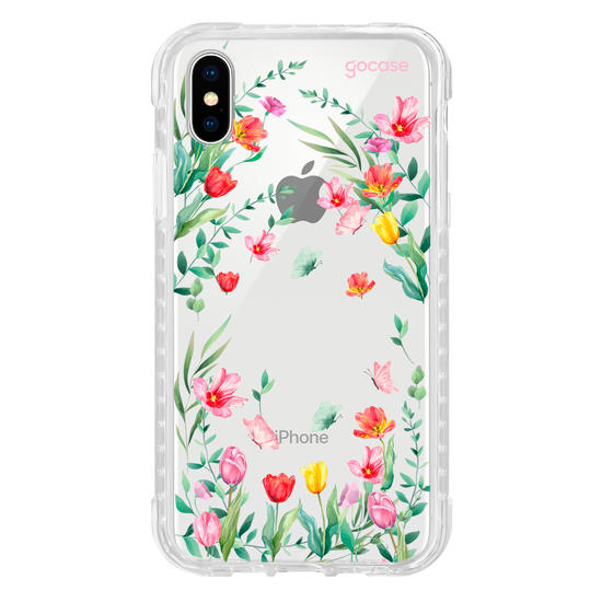 Capinha para celular  Jardim de Tulipas