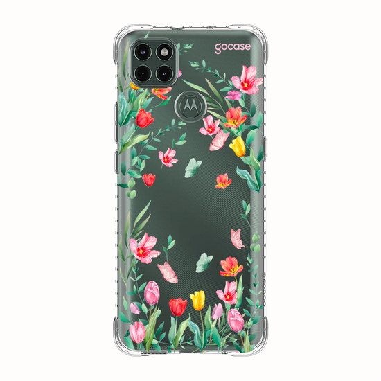 Capinha para celular  Jardim de Tulipas