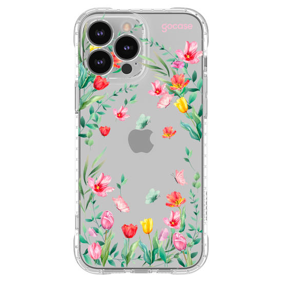 Capinha para celular  Jardim de Tulipas