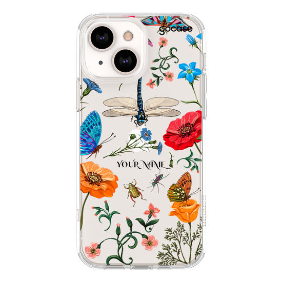 Botany With Dragonfly Phone Case