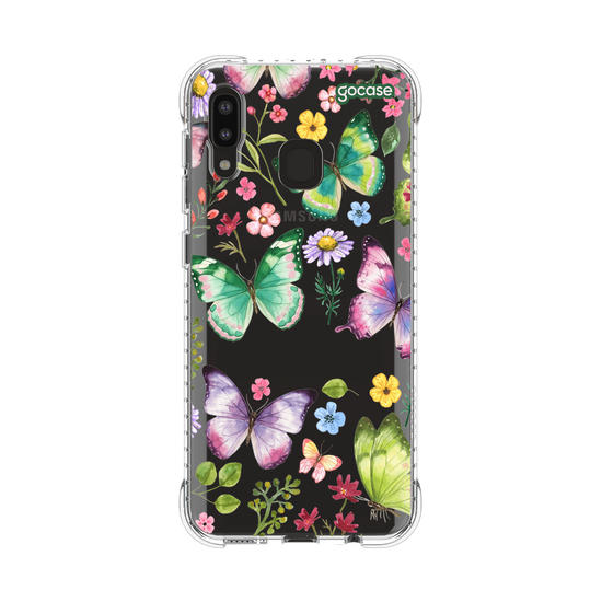 Capinha para celular  Jardim e Borboletas