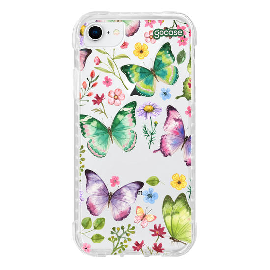 Capinha para celular  Jardim e Borboletas