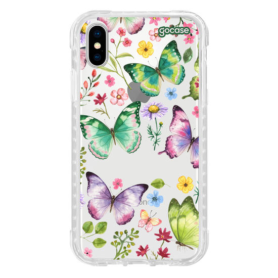 Capinha para celular  Jardim e Borboletas