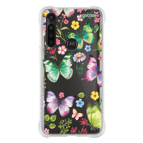 Capinha para celular  Jardim e Borboletas