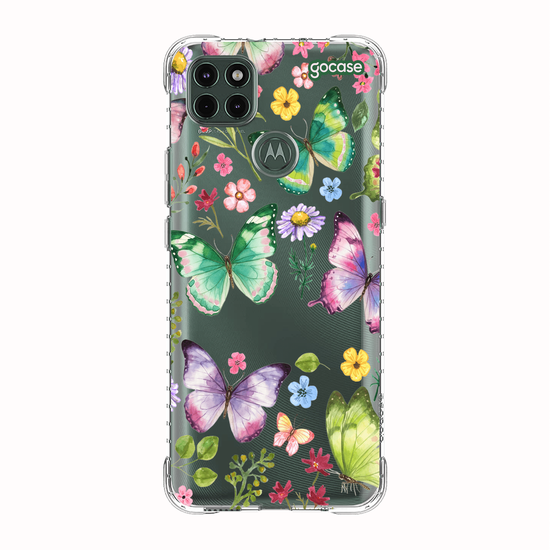 Capinha para celular  Jardim e Borboletas