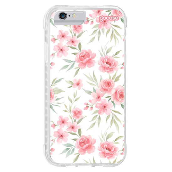 Capinha para celular  Jardim Rosa Delicado