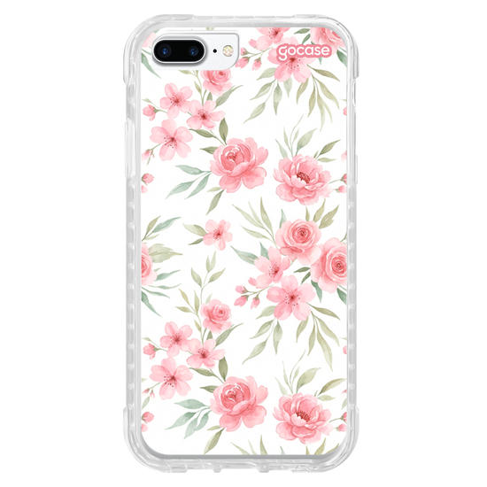 Capinha para celular  Jardim Rosa Delicado