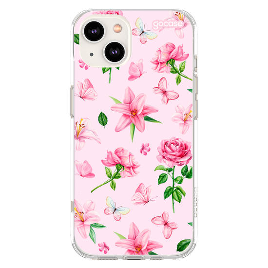 Capinha para celular  Jardim Rosa