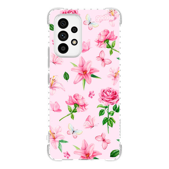 Capinha para celular  Jardim Rosa