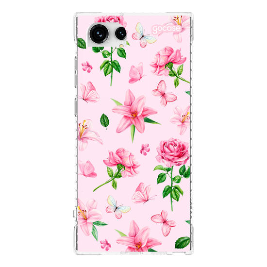 Capinha para celular  Jardim Rosa