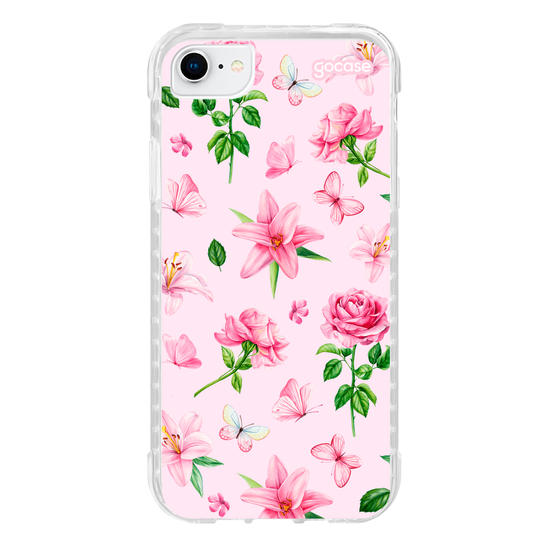 Capinha para celular  Jardim Rosa